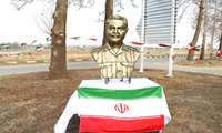 رونمایی از سردیس سپهبد شهید حاج قاسم سلیمانی 
