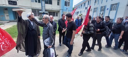 آخرین خبر - بدرقه کاروان دانشگاه علوم پزشکی ارومیه جهت شرکت در مراسم تشییع آقای شهید ایران